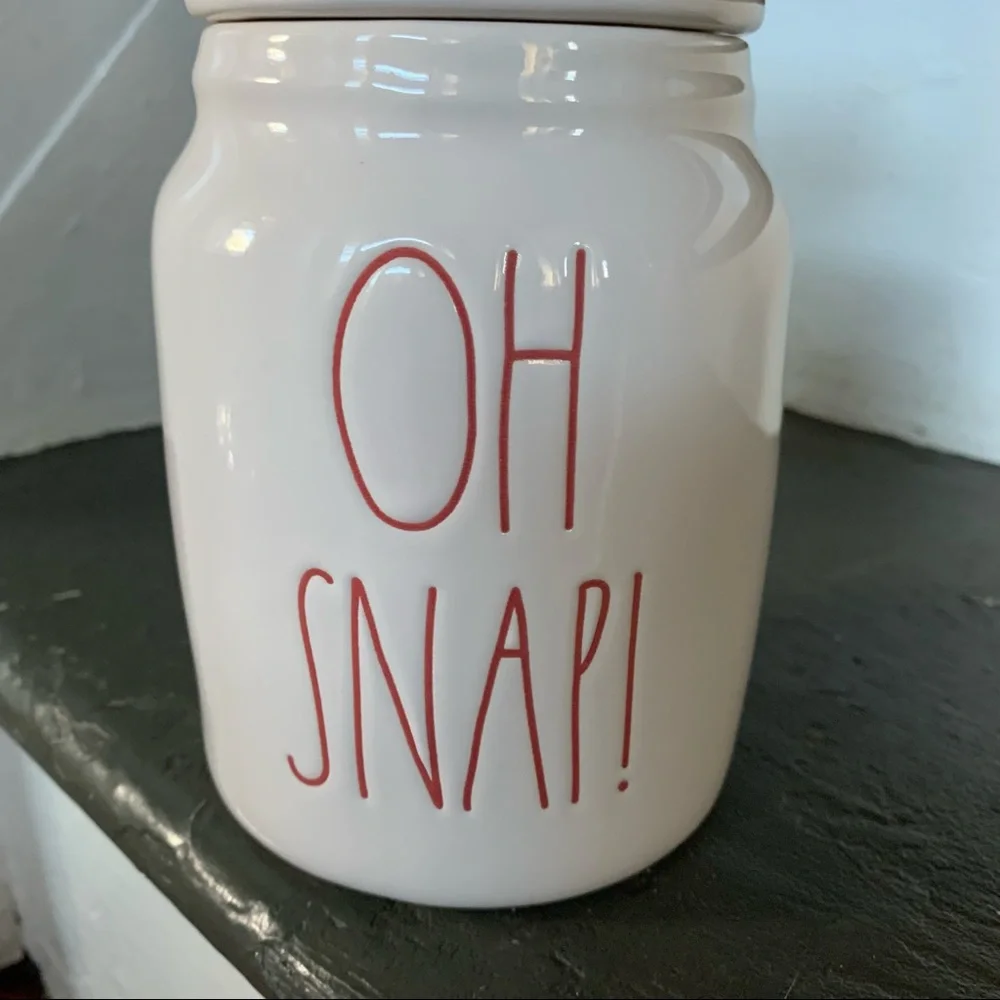 Rae Dunn OH SNAP! Canister - Picture 2 of 13